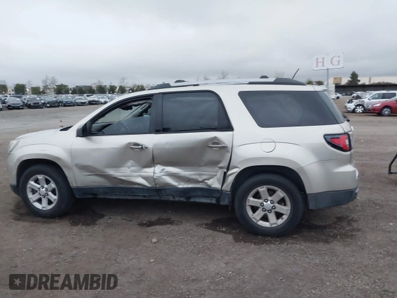 2015 GMC Acadia SLE with VIN 1GKKRPKD7FJ268834, listed as a IAAI auction lot 41529540 with 217,297 mi miles. Bid and sale history available at carsss.com. Image 14.