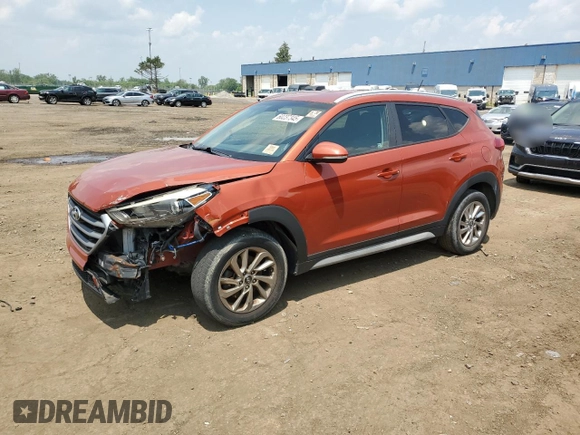 2017 Hyundai Tucson Sport z VIN KM8J33A29HU369758, wystawiony jako Copart lot #60237345 z przebiegiem 103 857 mil mil oraz Czysty tytuł • Clean title. Historia ofert i sprzedaży dostępna na DreamBid. Obrazek 1.