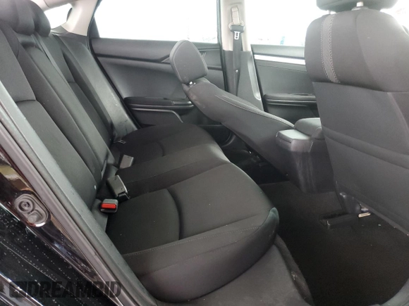 2017 Honda Civic Sedan EX-T with VIN 2HGFC1F30HH650545, listed as a Copart auction lot 45967905 with 166,207 mi miles and Salvage Title. Bid and sale history available at carsss.com. Image 10.