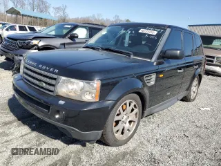 2008 Land Rover Range Rover Sport HSE with VIN SALSF25468A173681, listed as a Copart auction lot 48739455 with 0 mi miles and Salvage Title. Bid and sale history available at carsss.com. Image 1.