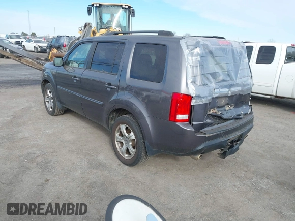 2014 Honda Pilot EX-L with VIN 5FNYF3H50EB017733, listed as a IAAI auction lot 41370236 with 133,211 mi miles. Bid and sale history available at carsss.com. Image 3.