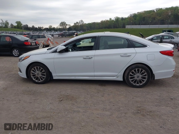 2015 Hyundai Sonata Limited with VIN 5NPE34AF2FH135371, listed as a IAAI auction lot 41986461 with 103,006 mi miles and . Bid and sale history available at carsss.com. Image 14.