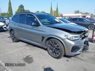 2020 BMW X3 M Competition with VIN 5YMTS0C09L9B00627, listed as a IAAI auction lot 42478800 with 41,239 mi miles and . Bid and sale history available at DreamBid. Image 1.