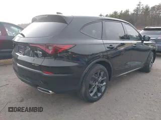 2024 Acura MDX w/A-Spec Package with VIN 5J8YE1H00RL030109, listed as a IAAI auction lot 41163634 with 25,054 mi miles. Bid and sale history available at carsss.com. Image 4.