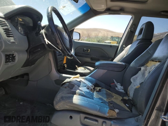 2005 Honda Pilot EX-L with VIN 2HKYF18665H521444, listed as a Copart auction lot 53664375 with 197,436 mi miles and Salvage Title. Bid and sale history available at DreamBid. Image 7.