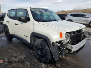 2017 Jeep Renegade Sport with VIN ZACCJAAH0HPF60644, listed as a Copart auction lot 52239475 with 67,934 mi miles and Salvage title. Bid and sale history available at DreamBid. Image 4.