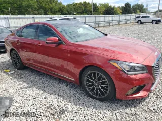 2020 Genesis G80 3.8L with VIN KMTFN4JE2LU329455, listed as a Copart auction lot 69425914 with 36,838 mi miles and Salvage Title. Bid and sale history available at carsss.com. Image 4.