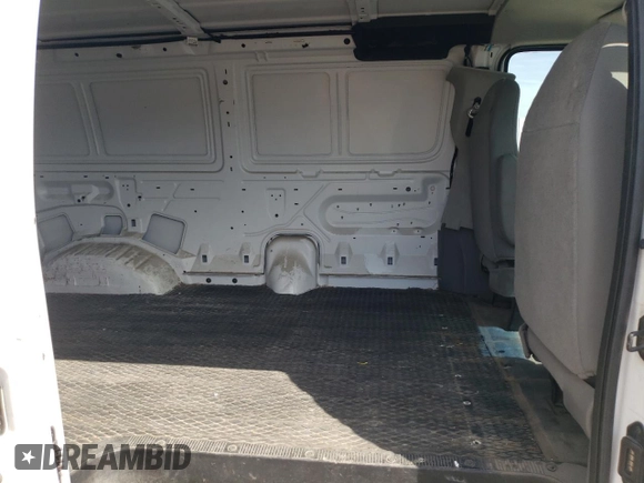 2008 Ford Econoline Cargo Commercial with VIN 1FTNE14W88DA08069, listed as a Copart auction lot 48592425 with 198,699 mi miles and Salvage title. Bid and sale history available at DreamBid. Image 11.