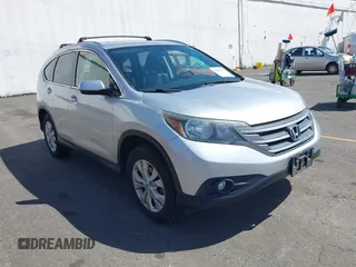 2012 Honda CR-V EX-L with VIN JHLRM3H77CC009671, listed as a IAAI auction lot 42182172 with 97,564 mi miles and . Bid and sale history available at carsss.com. Image 1.