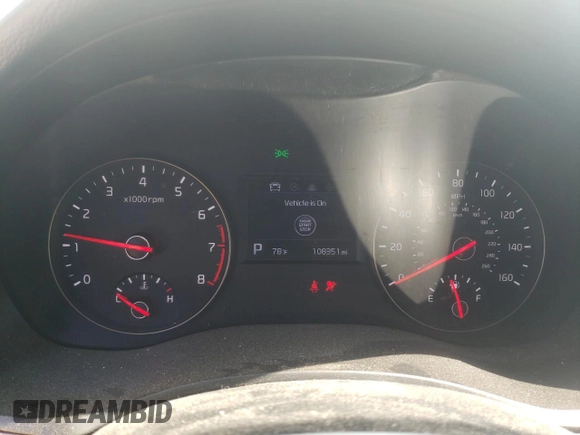 2017 Kia Cadenza Premium with VIN KNALC4J14H5068025, listed as a Copart auction lot 74619454 with 108,351 mi miles and Salvage Title. Bid and sale history available at carsss.com. Image 9.