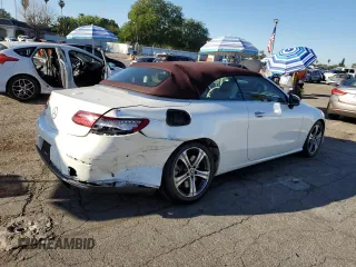 2018 Mercedes-Benz E-Class E 400 with VIN WDD1K6FB5JF052657, listed as a Copart auction lot 46837775 with 36,599 mi miles and Salvage Title. Bid and sale history available at carsss.com. Image 3.