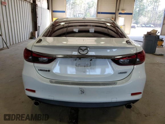 2015 Mazda 6 i Grand Touring with VIN JM1GJ1W57F1223370, listed as a Copart auction lot 48793385 with 66,083 mi miles and Salvage Title. Bid and sale history available at carsss.com. Image 6.