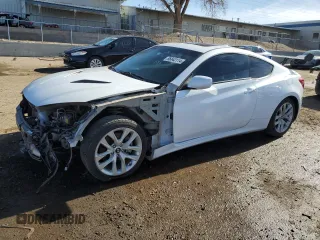 2014 Hyundai Genesis Coupe R-Spec z VIN KMHHT6KD7EU120659, wystawiony jako Copart lot #86842114 z przebiegiem 130 870 mil mil oraz Szkoda całkowita • Salvage title. Historia ofert i sprzedaży dostępna na DreamBid. Obrazek 1.
