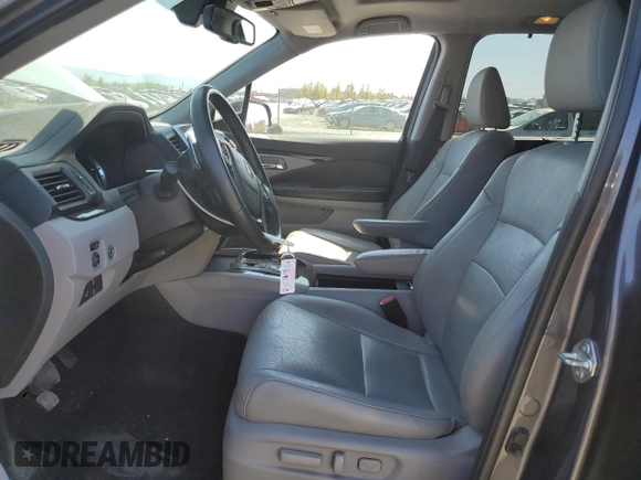 2018 Honda Pilot Elite с VIN 5FNYF6H01JB035108, выставлен на аукционе Copart как лот 56334025 с пробегом 63 898 миль миль и Списание • Salvage title. История ставок и продаж доступна на DreamBid. Изображение 7.