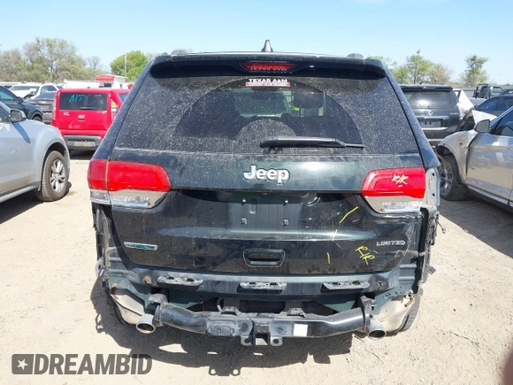 2014 Jeep Grand Cherokee Limited with VIN 1C4RJEBM4EC353610, listed as a IAAI auction lot 41830079 with 168,160 mi miles. Bid and sale history available at carsss.com. Image 17.