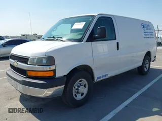 2012 Chevrolet Express Cargo with VIN 1GCZGTCGXC1147602, listed as a IAAI auction lot 42396258 with 286,796 mi miles and . Bid and sale history available at DreamBid. Image 2.