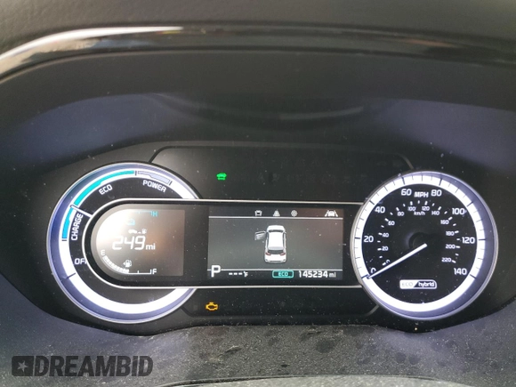 2022 Kia Niro LXS SE with VIN KNDCB3LC2N5501402, listed as a Copart auction lot 59980064 with 145,234 mi miles and Salvage Title. Bid and sale history available at carsss.com. Image 9.