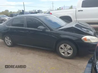 2013 Chevrolet Impala LS with VIN 2G1WF5E39D1109102, listed as a IAAI auction lot 42010215 with 108,480 mi miles and . Bid and sale history available at DreamBid. Image 1.