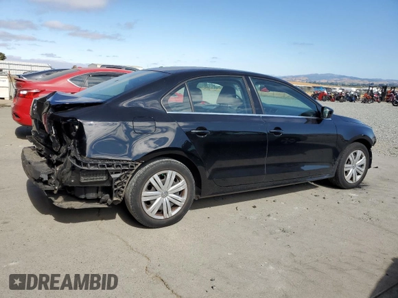 2017 Volkswagen Jetta S with VIN 3VW2B7AJ6HM270942, listed as a Copart auction lot 63705935 with 141,579 mi miles and Salvage title. Bid and sale history available at DreamBid. Image 3.