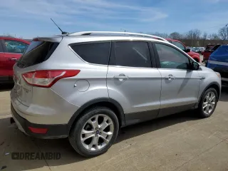 2016 Ford Escape Titanium with VIN 1FMCU9J9XGUC08422, listed as a Copart auction lot 50080525 with 40,370 mi miles and Salvage Title. Bid and sale history available at carsss.com. Image 3.