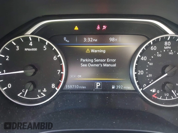2017 Nissan Maxima S with VIN 1N4AA6APXHC371182, listed as a IAAI auction lot 42596000 with 159,710 mi miles and . Bid and sale history available at DreamBid. Image 15.