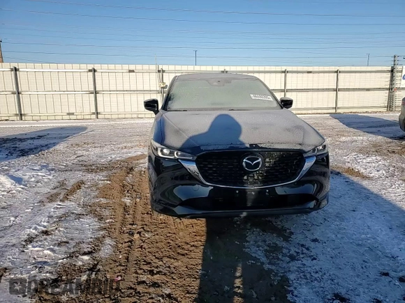 2025 Mazda CX-5 2.5 S Preferred Package with VIN JM3KFBCL2S0602983, listed as a Copart auction lot 46590395 with 457 mi miles and Salvage Title. Bid and sale history available at carsss.com. Image 10.