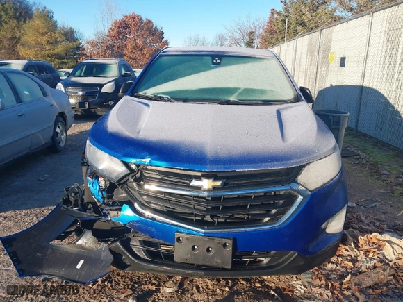 2019 Chevrolet Equinox LS with VIN 3GNAXHEV2KS574606, listed as a IAAI auction lot 41208945 with 79,325 mi miles. Bid and sale history available at carsss.com. Image 12.