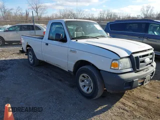 2007 Ford Ranger XL with VIN 1FTYR10D37PA56405, listed as a IAAI auction lot 41359393 with 169,065 mi miles. Bid and sale history available at carsss.com. Image 1.