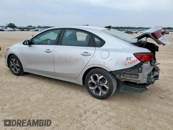 2019 Kia Forte LXS with VIN 3KPF24AD4KE091491, listed as a Copart auction lot 57392625 with 105,931 mi miles and Salvage title. Bid and sale history available at DreamBid. Image 2.