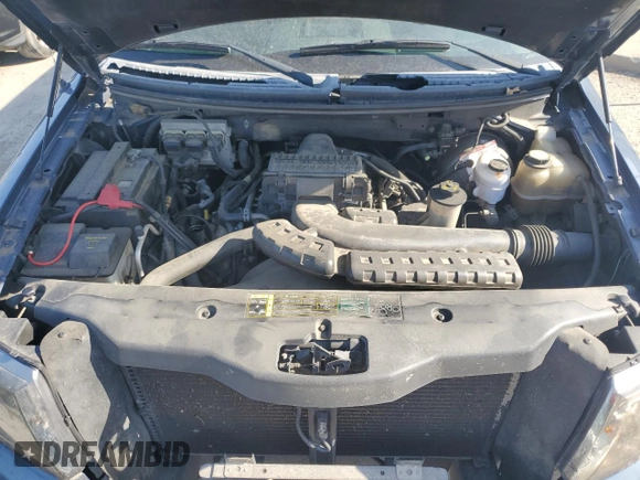2004 Ford F-150 XL with VIN 1FTPX125X4NC25382, listed as a Copart auction lot 53637635 with 254,328 mi miles and Salvage Title. Bid and sale history available at DreamBid. Image 11.