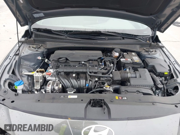 2024 Hyundai Elantra SEL with VIN KMHLM4DG8RU801681, listed as a IAAI auction lot 41629800 with 13,125 mi miles. Bid and sale history available at carsss.com. Image 10.