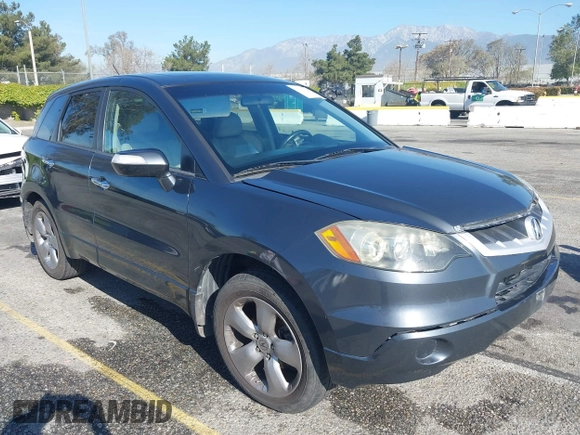 2007 Acura RDX Tech Pkg with VIN 5J8TB18557A012048, listed as a IAAI auction lot 41865836 with 170,611 mi miles. Bid and sale history available at carsss.com. Image 1.