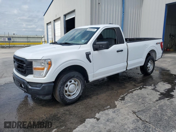 2022 Ford F-150 XL with VIN 1FTMF1EB2NKE16983, listed as a Copart auction lot 60933255 with Not provided miles and Salvage title. Bid and sale history available at DreamBid. Image 1.
