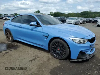 2015 BMW M4 with VIN WBS3R9C57FK332148, listed as a Copart auction lot 64934594 with 72,669 mi miles and Salvage Title. Bid and sale history available at carsss.com. Image 4.