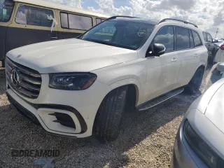 2024 Mercedes-Benz GLS 580 z VIN 4JGFF8FE2RB137755, wystawiony jako Copart lot #75875214 z przebiegiem Nie podano mil oraz Nie do naprawy. Historia ofert i sprzedaży dostępna na DreamBid. Obrazek 1.
