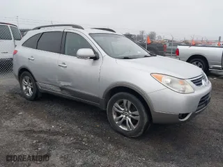 2012 Hyundai Veracruz Limited with VIN KM8NU4CC4CU190899, listed as a IAAI auction lot 41511662 with 201,617 mi miles. Bid and sale history available at carsss.com. Image 1.