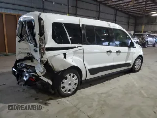 2021 Ford Transit Connect XL with VIN NM0GS9E20M1501412, listed as a Copart auction lot 88017445 with 23,315 mi miles and Salvage title. Bid and sale history available at DreamBid. Image 3.