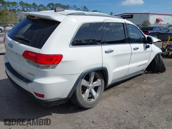 2015 Jeep Grand Cherokee Limited with VIN 1C4RJEBG7FC848444, listed as a IAAI auction lot 41717844 with 74,681 mi miles. Bid and sale history available at carsss.com. Image 4.