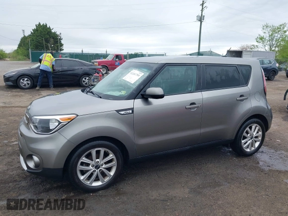 2018 Kia Soul + with VIN KNDJP3A59J7558286, listed as a IAAI auction lot 42080799 with 86,515 mi miles. Bid and sale history available at carsss.com. Image 14.