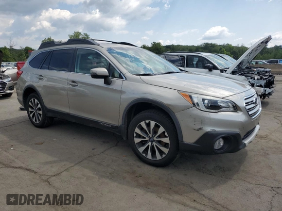 2017 Subaru Outback Limited with VIN 4S4BSENC7H3351724, listed as a Copart auction lot 65586085 with 124,292 mi miles and Salvage title. Bid and sale history available at DreamBid. Image 4.