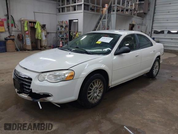 2005 Chrysler Sebring Touring with VIN 1C3EL56RX5N637413, listed as a IAAI auction lot 42176952 with 134,447 mi miles and . Bid and sale history available at DreamBid. Image 2.