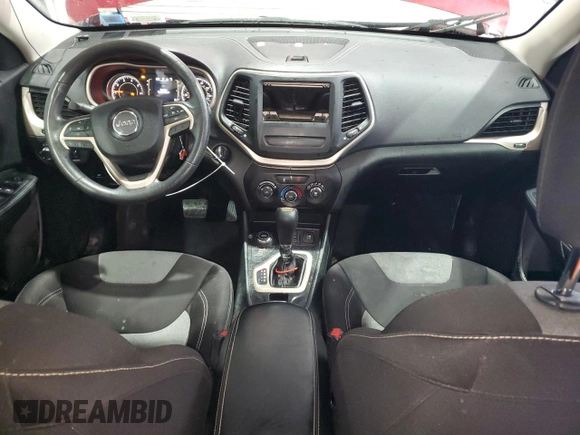 2015 Jeep Cherokee Sport with VIN 1C4PJMAB6FW551901, listed as a Copart auction lot 43526595 with 144,571 mi miles and Non repairable. Bid and sale history available at DreamBid. Image 8.