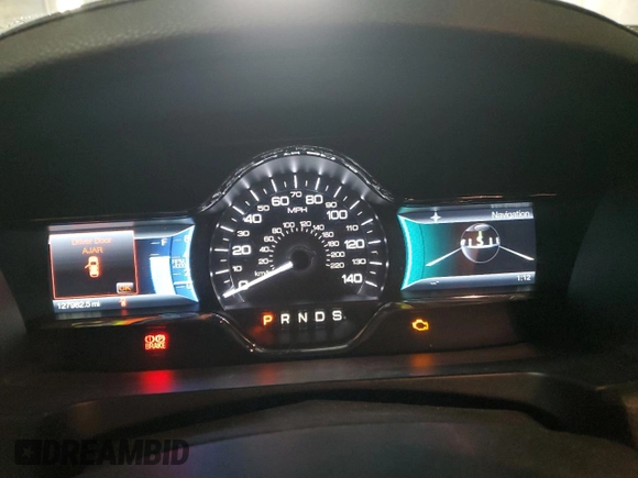 2013 Lincoln MKS with VIN 1LNHL9EK6DG615623, listed as a Copart auction lot 51247625 with 127,982 mi miles and Clean title. Bid and sale history available at DreamBid. Image 9.