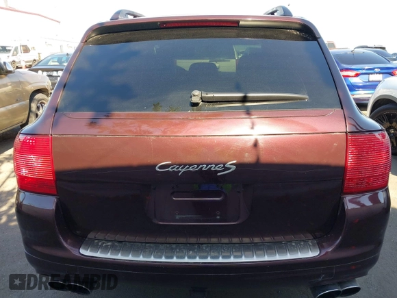 2006 Porsche Cayenne S with VIN WP1AB29P56LA62851, listed as a IAAI auction lot 41986415 with 197,783 mi miles. Bid and sale history available at carsss.com. Image 16.