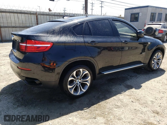 2013 BMW X6 xDrive50i with VIN 5UXFG8C53DL591326, listed as a Copart auction lot 67982234 with 100,041 mi miles and Salvage Title. Bid and sale history available at carsss.com. Image 3.