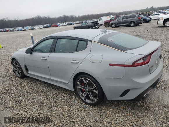 2021 Kia Stinger GT with VIN KNAE35LC3M6097243, listed as a Copart auction lot 44968825 with 79,066 mi miles and Salvage Title. Bid and sale history available at DreamBid. Image 2.
