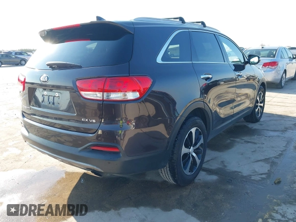 2018 Kia Sorento EX with VIN 5XYPH4A5XJG353687, listed as a IAAI auction lot 41523534 with 75,211 mi miles and . Bid and sale history available at DreamBid. Image 4.