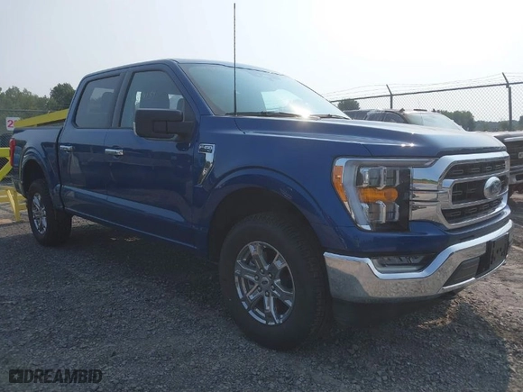 2023 Ford F-150 XL with VIN 1FTEW1EP0PKF68652, listed as a IAAI auction lot 40108139 with 5,858 mi miles. Bid and sale history available at carsss.com. Image 1.