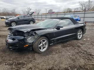 1998 Pontiac Firebird Trans Am with VIN 2G2FV32G9W2226086, listed as a Copart auction lot 51095135 with 55,818 mi miles and Salvage Title. Bid and sale history available at carsss.com. Image 1.