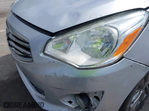 2017 Mitsubishi Mirage SE with VIN ML32F4FJ6HHF06515, listed as a IAAI auction lot 42191613 with 100,386 mi miles and . Bid and sale history available at DreamBid. Image 6.